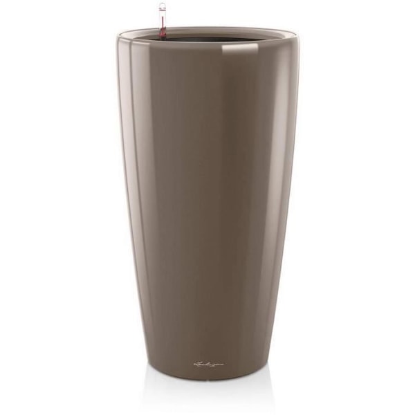 Rondo Premium 40 blomkruka - LEC - komplett kit - blank taupe - väderbeständig