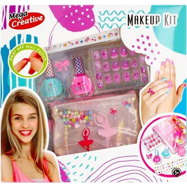 Makeuppalett - Mega creative sminklåda - T211N MC - ZEST PIEKN SMINK 3 27X26X5 MC WB 6/24