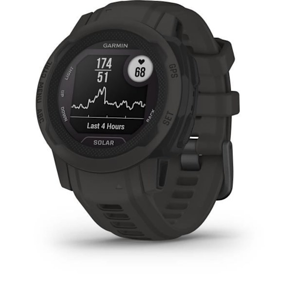Connected klocka - GARMIN - Instinct 2S Solar - Grafit