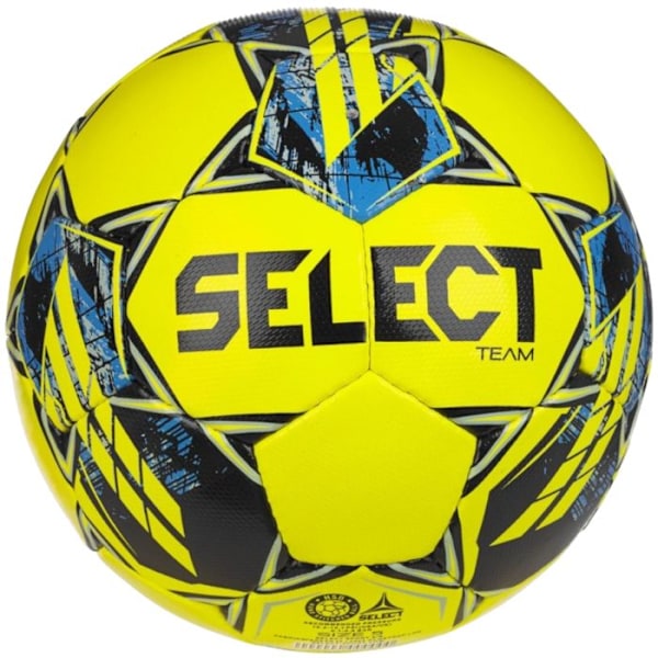 Fotboll - Select - Team FIFA Basic V23 - Storlek 5 - Unisex - Syntetiskt läder Gul 5