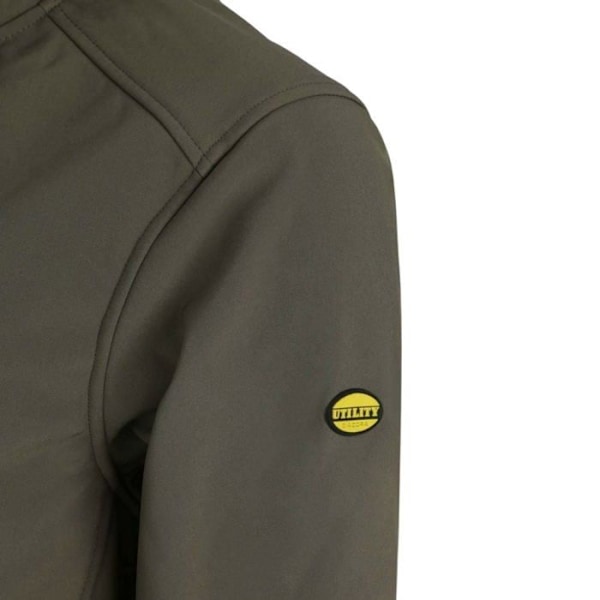 Softshell-jacka - DIADORA - SAIL - Grön - 3 fickor - Huvudplagg - XXL
