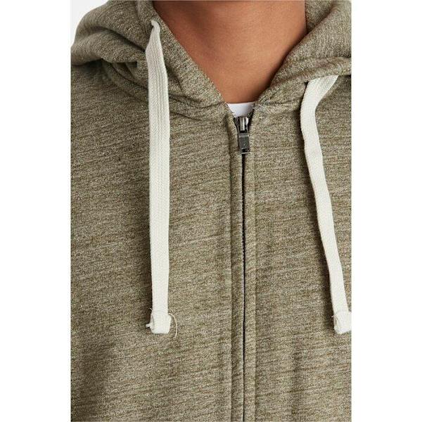 Sweatshirt med dragkedja Blend bhalton skogs natt grön S