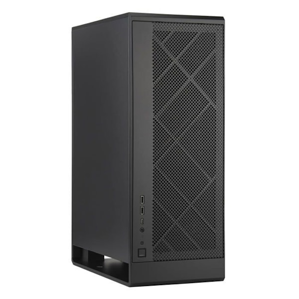 Chassi micro-ATX - SILVERSTONE - SST-ALG1MB - 180mm fläkt - Stapeldesign - Ultra-kompakt Svart