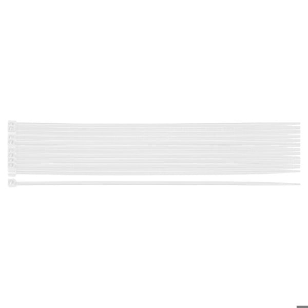 Kabelbindare - NEO TOOLS - 2,5 x 200 mm - Nylon - Vit - Paket om 20 Vit