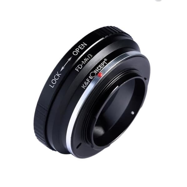 Canon FD till Micro 4-3 adapter - K&F Concept - Metall
