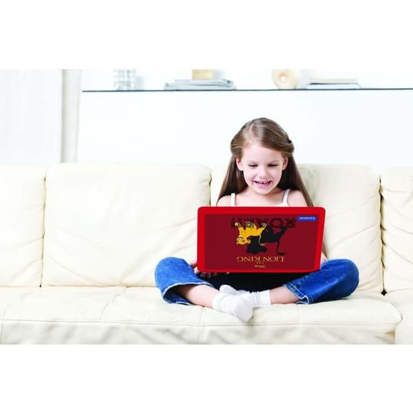 Bilingual educational laptop Lejonkungen (FR/EN) GUL