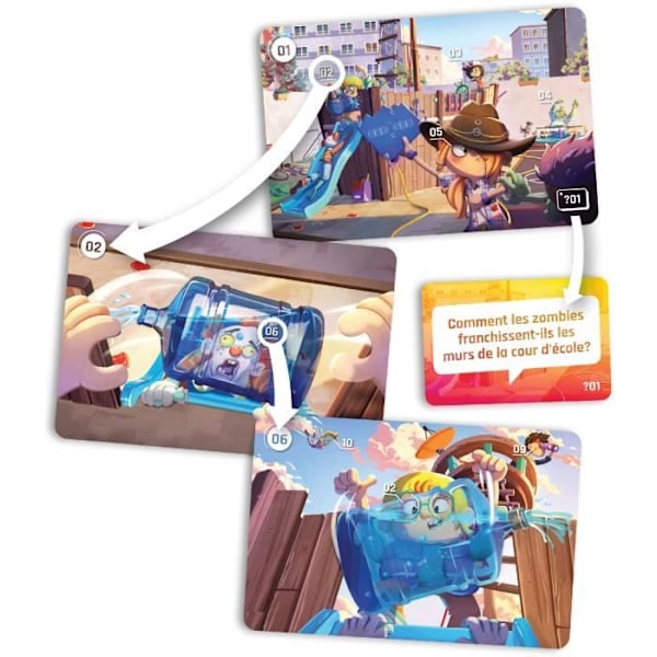 Flashback Zombie Kidz - Brädspel Flerfärgad