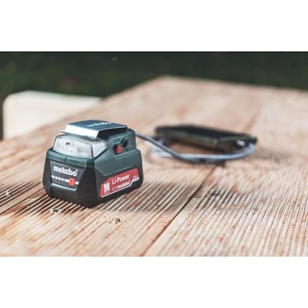 METABO Adapter - PowerMaxx - PA 12 LED-USB Pick + Mix (utan batteri och laddare) - låda