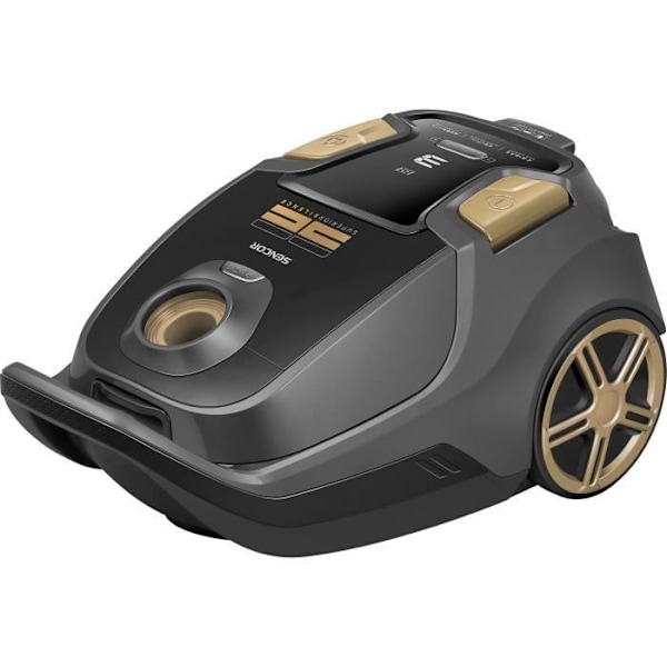 Säckdammsugare - SENCOR - SVC 9300BK - 600 W - 59 dB - Svart Svart