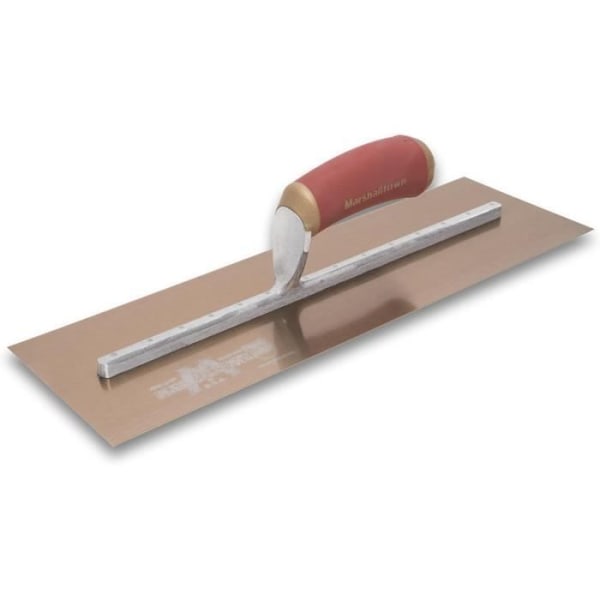 Marshalltown DuraFlex slätrörelse med DuraSoft-handtag, i gyllene stål, Mått 406x127 mm