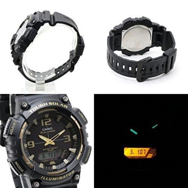 [CASSIO] Solenergid analog och digital klocka (kombination) AQ-S810W-1A3 modell för utlandet för män ARMKLOCKA