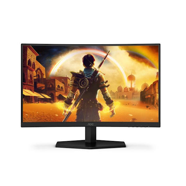 AOC C24G42E Spelmonitor Curvo 23.6" Full HD 180Hz VA HDR10 Svart och Röd
