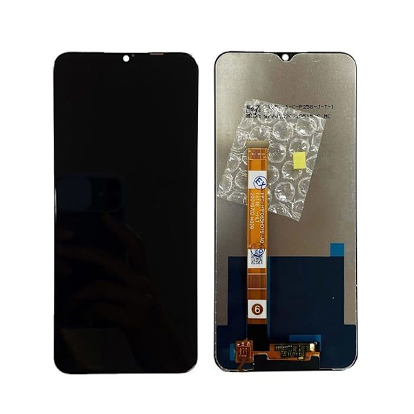 Dalle d'ecran Smartex (R) Ecran LCD Kompatibel med Realme 5i / 6i / 5s (RMX2040 - RMX1925 - RMX2030) LCD Skärm Svart