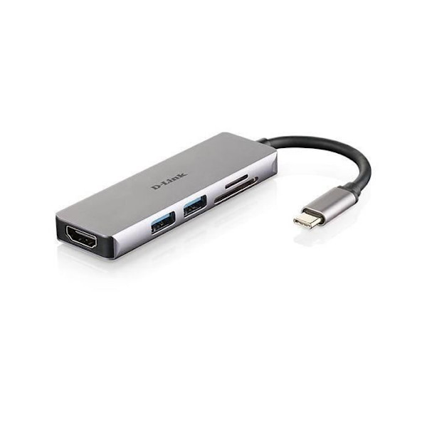 D-Link DUB-M530 5-i-1 USB-C Hub