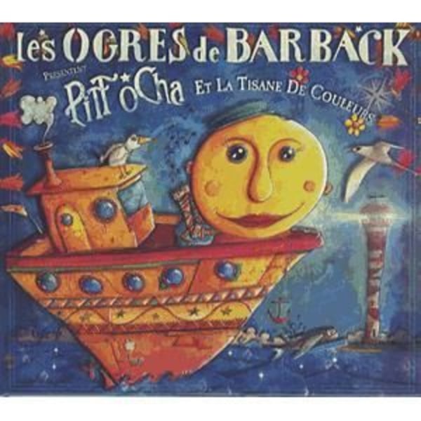 Bok CD - Les Ogres De Barback - Pitt Ocha 3 - Färgte - 30 låtar - CD stöd