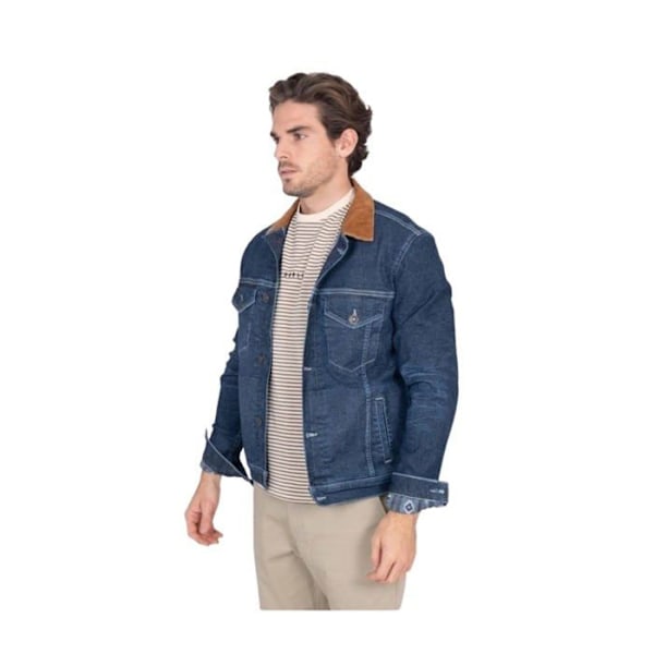 Jacka - perfecto - bomber Hurley - MJKEU00020 - Oceancare Genny jeansjacka för män herrjacka Denim XS