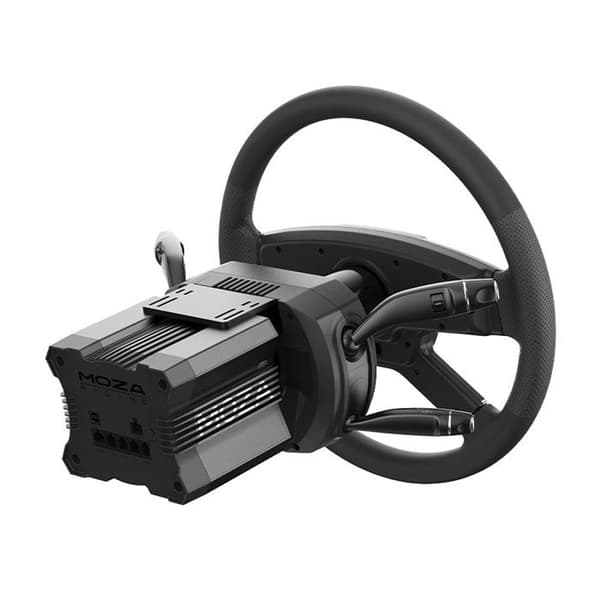 Spelkontroll - MOZA RACING - RS065 - Programmerbara knappar - DPI-inställning - LED-belysning Svart