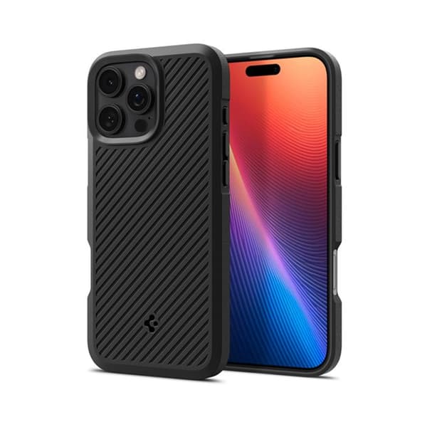 Spigen Core Armor - Skal för iPhone 16 Pro (mattsvart) Matte svart