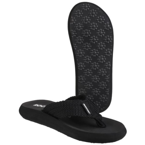 Rocket Dog Sunset slip-on sandaler för kvinnor - Svart - Sliding slips med propp - Platt klack Svart 38