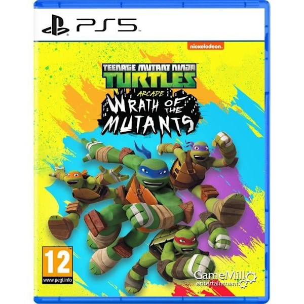 Teenage Mutant Ninja Turtles Wrath of the Mutants - PS5-spel