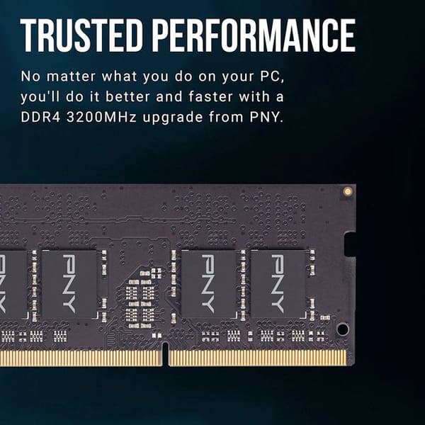 Bärbar dator minne - PNY Performance - DDR4 - 16 GB - 3200MHz