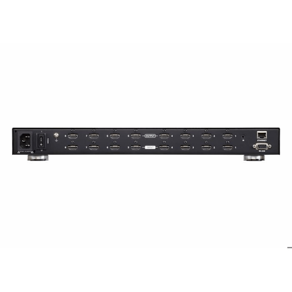 ATEN VanCryst VM0808HB 8 x 8 True 4K HDMI Matrix Switch Video-Audio Switch - Svart