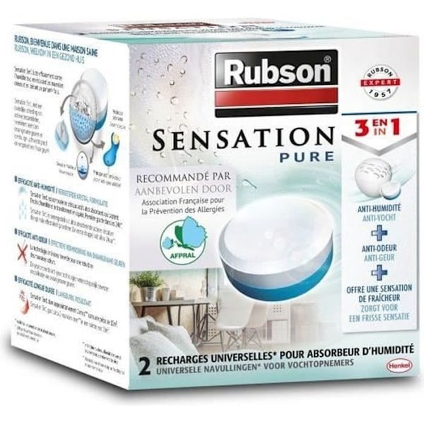 RUBSON Sensation 2 power tabs 3in1 wellbeing *6