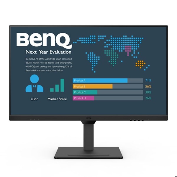 BenQ 31,5' LED - BL3290QT - 2,5K PC-skärm - 2560 x 1440 pixlar - 5 ms (grå till grå) - 16-9 - IPS-panel - 75 Hz - HDMI-DisplayPort-US Svart