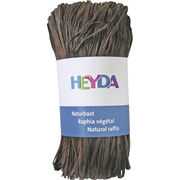 Raffia Heyda - 204887798 - Naturlig raffia bast Brun 0 m x 0 mm