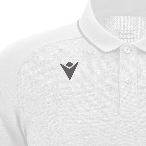 Polo Macron Aulos vit XL
