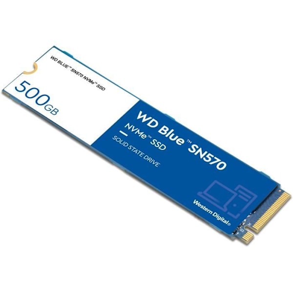 Intern SSD - WD - SN570 NVMe - 500 GB - (WDS500G3B0C)