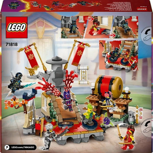LEGO® NINJAGO® 71818 Tournament Battle Arena - Ninja Action Toy för barn Flerfärgad
