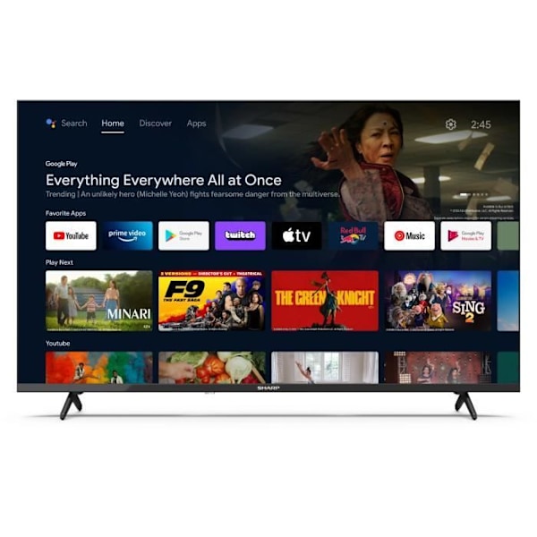 Sharp 40FH2EA 101 cm (40 tum) Full HD LED Smart TV