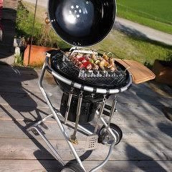 Set med 5 grillkrokar