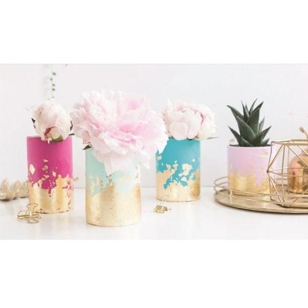 Metalliska ark - Staedtler - 8781-11 - Guld - 14 x 14 cm - Förpackning med 10 Guld
