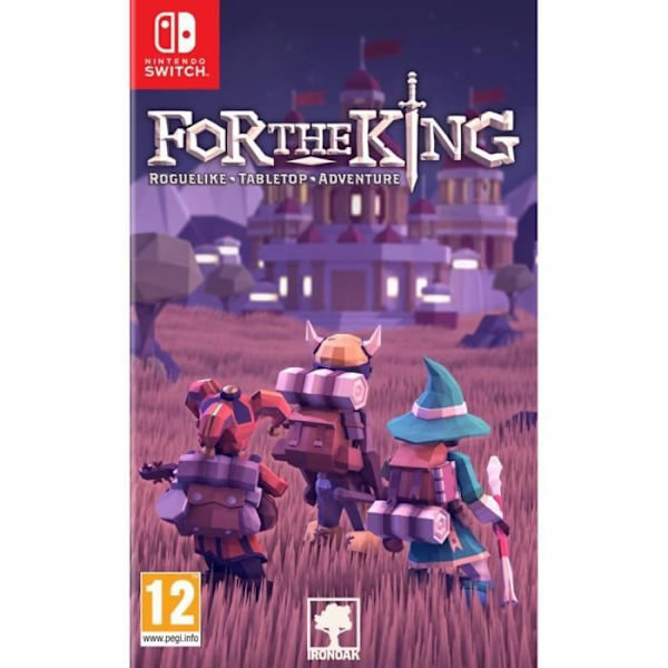För The King Game Switch Vit