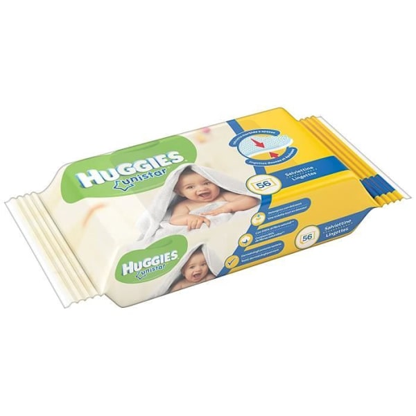 Huggies Unistar, 56 st, plastpåse
