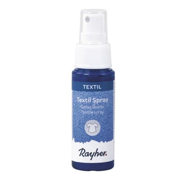 Textilspray, ultrablå, 50ml flaska Ultrablått