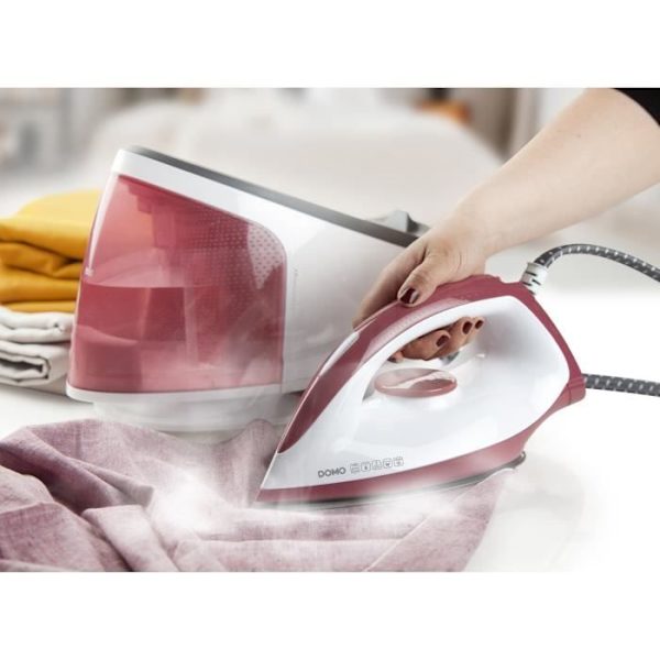 Ånggenerator - DOMO - DO7114S - Tryck 5 bar - Ångflöde 120g/min Vitt och rött