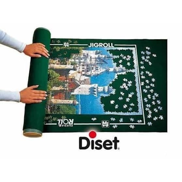 Pusselmatta - DISET - Pussel & Rulla 500 av 2000 bitar - Blandat - Från 7 år Flerfärgad
