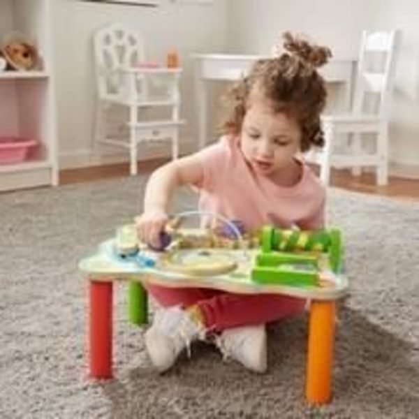 Djungelaktivitetsbord - MELISSA & DOUG - Interaktiv leksak för barn - Utomhus Flerfärgad
