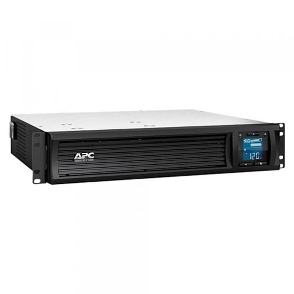 APC APC by Schneider Electric Smart-UPS C Line Interactive UPS - 1kVA/600W - 2U rackmonterbar Svart
