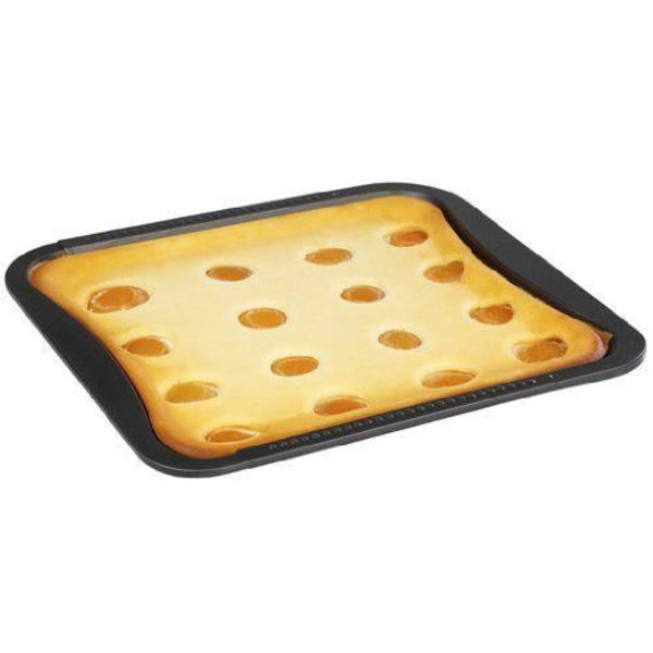 Universell ugnsplåt - Zenker - 3481 - Justerbara dimensioner 37,5-52 cm - Stål - Non-stick Svart