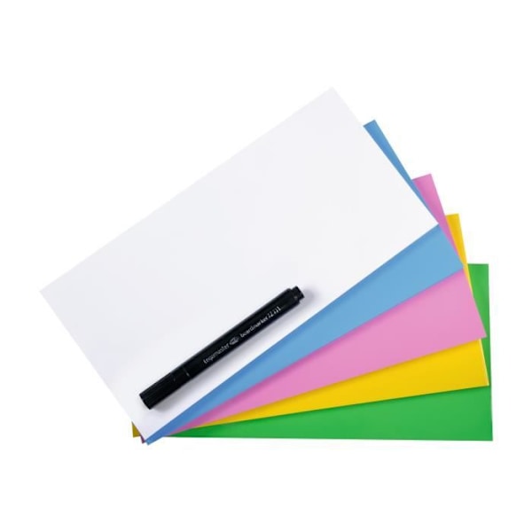 Legamaster Magic-Chart Notes 100 x 200 mm 250 ark assorterad