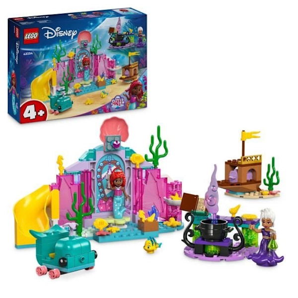 LEGO® Disney Princess 43254 Ariels Crystal Cave byggsats Flerfärgad
