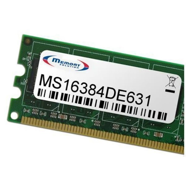 DDR4 SDRAM MINNESLÖSNING MS16384DE631 minnesmodul - 16 GB - ECC - 2133 MHz