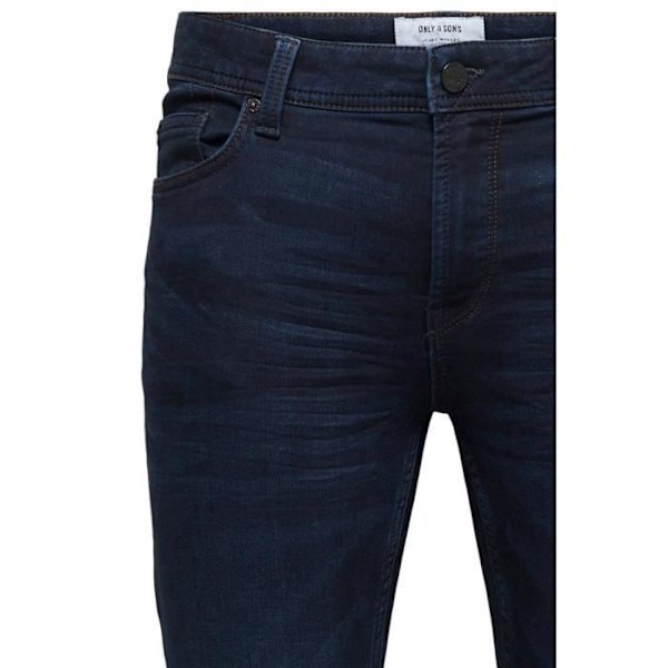 Jean - ONLY and SONS - Loom Jog D Blue Slim - Blå - Slim passform - Standardstorlek Blå 30/34