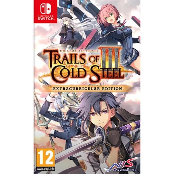 The Legend Of Heroes: Trails of Cold Steel III - Extracurricular Edition Nintendo Switch-spel