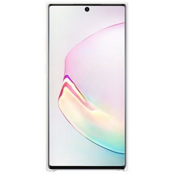 Silikonfodral Vit Note10 +