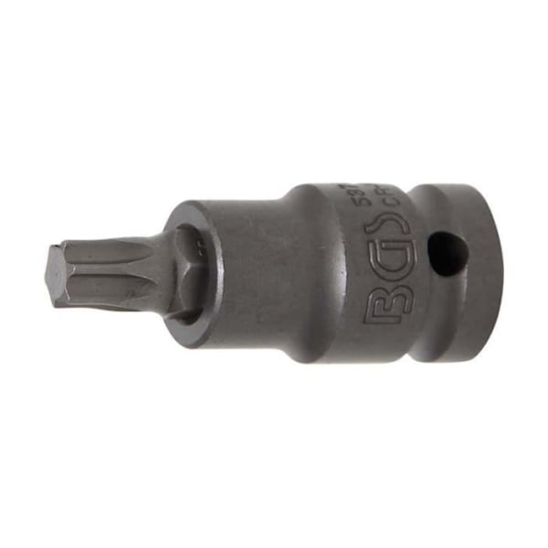 12,5 mm (1/2") T-profil för slagbitshylsa (för Torx) T50